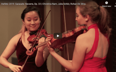 Video of the Week: Sarasate’s Navarra!