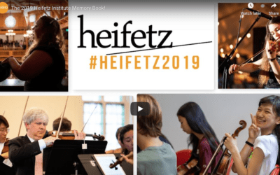 The 2019 Heifetz Memory Book Is Here!