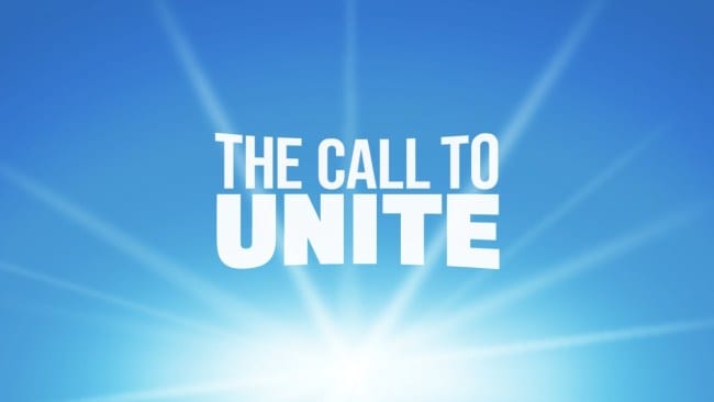 "the call to unite" logo