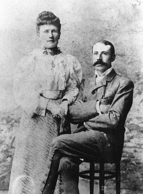 photo of Edward Elgar and his wife Alice Caroline Roberts