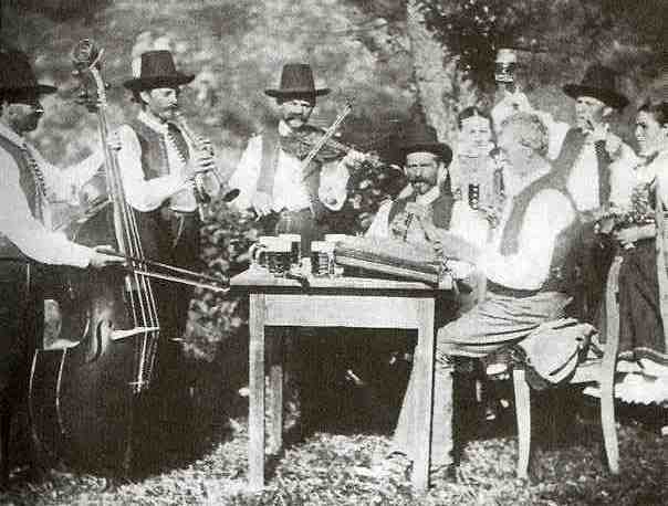 Folk musicians from Kunčice, Moravia (1890s)