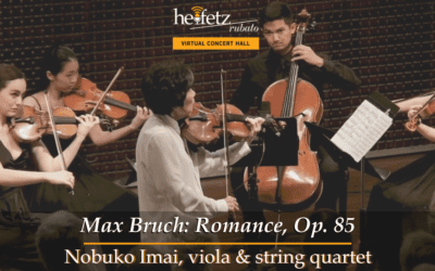 Video of the Week: Postcard from the Past: Nobuko Imai Plays Bruch