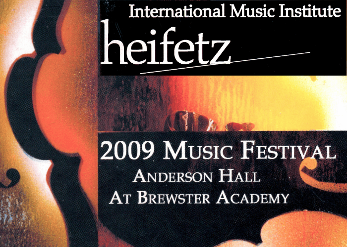 2009 Concert Programs & Playbill