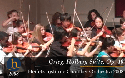 The Heifetz 25-Year Advent Calendar, Day 21: 2008