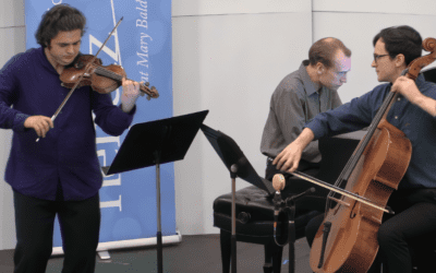 Video Of The Week:  A Schubert Trio to Brighten The World