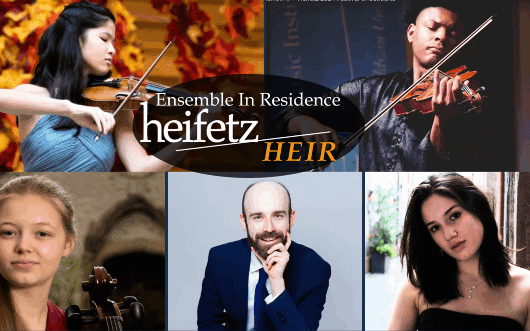 Play it Forward – The Heifetz Ensemble in Residence House Concert