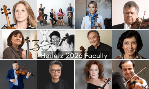 Announcing the Heifetz 2021 Season