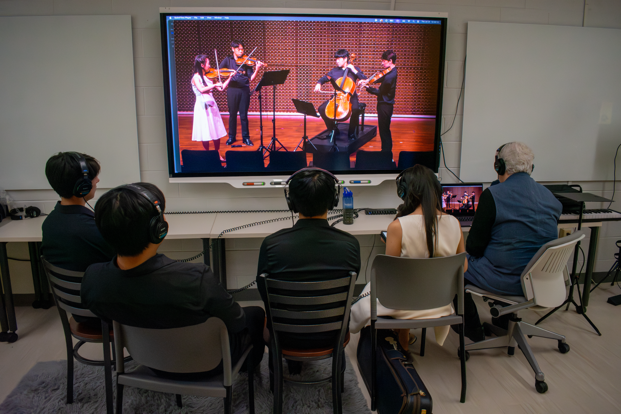 heifetz masterclass in session